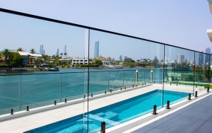 Glass Pool Railing 