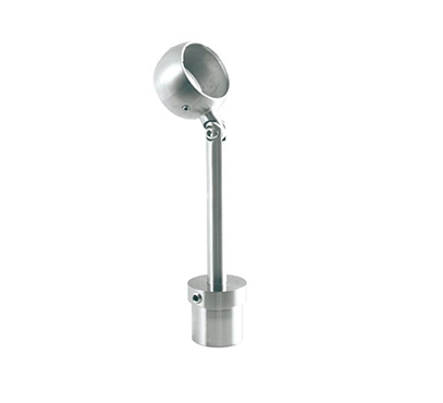 Post Mount Adjustable Handrail Support - Tube