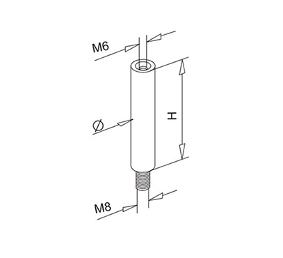 Pivot Handrail Support – Pin