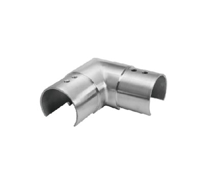 90° Elbow For Round Slot Tube - Horizontal