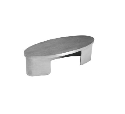 End Cap For Round Slot Tube
