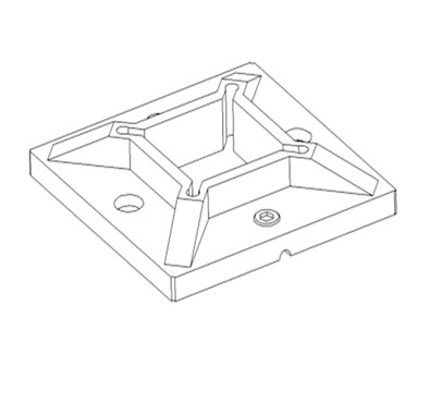 Base Plate With Grab Screw
