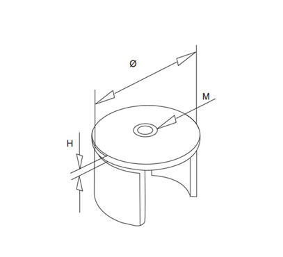 Rail Converter Double Slot 180 Degree