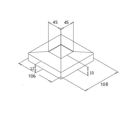 Sqaure Cover Plate