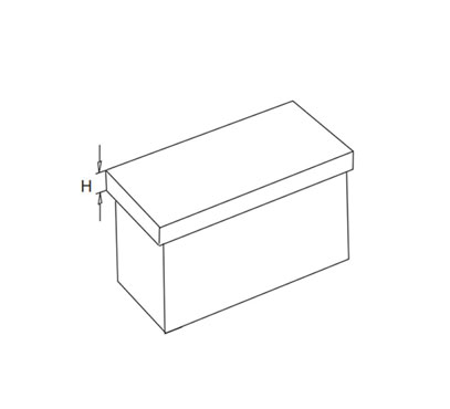 Rectangle End Cap