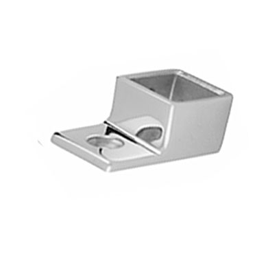End Cap For Rectangular Slot Tube 25x21