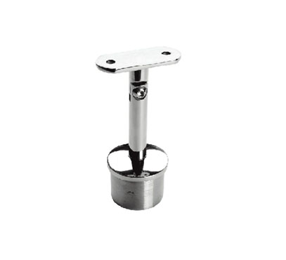 Adjustable Post Mount Handrail Support - Flat