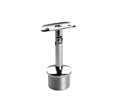Adjustable Post Mount Handrail Support - Tube
