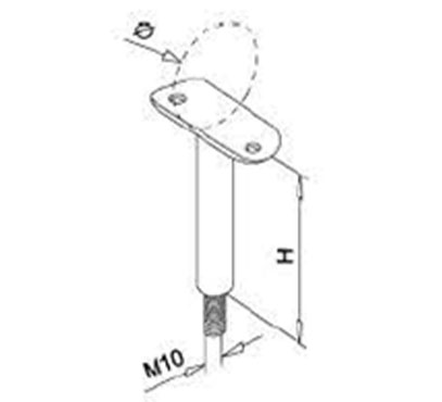 Pivot Handrail Support