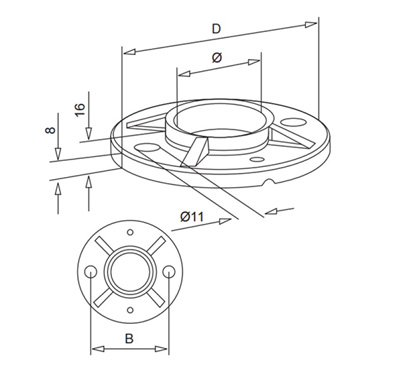 Post – Base Plate