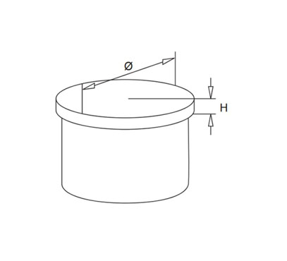 Flat End Cap