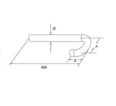 Bent Long Leg Tube “180 Degree”