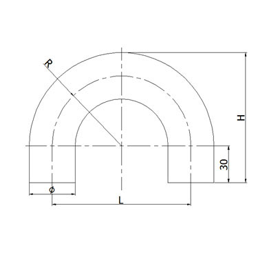 Bent Tube “180 Degree”