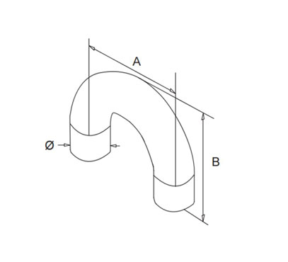Bent Tube “180 Degree”