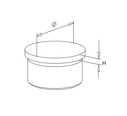 Flat End Cap