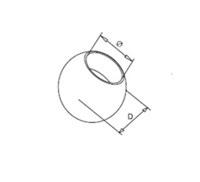 Solid Ball – Blind Hole