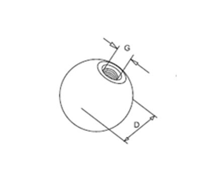 Solid Ball – Thread Hole