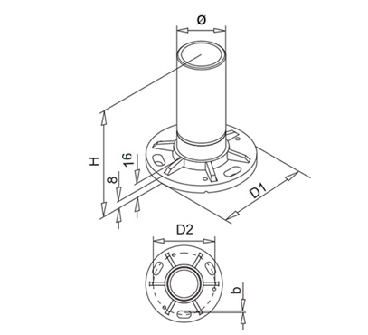 Post Base Plate – Insert