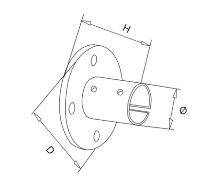 Post Base Plate – Adjustable