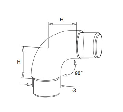 Elbow – 90 Degree Radiused