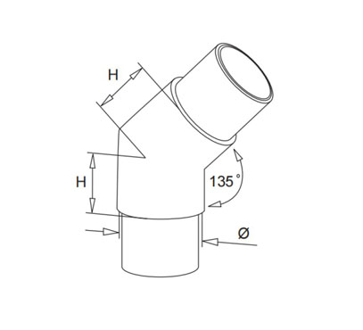 Elbow – 135 Degree
