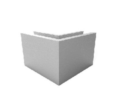 Aluminum Outside Corner - Floor For Sturdy 22