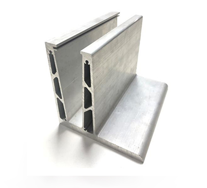 Aluminum Glass Channel F Slim 32-Hollow